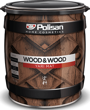 Wood&Wood Anti Aging Ahşap Verniği Yarımat Solvent Bazlı